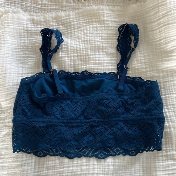 Aerie bandeau lace bralette with removable straps - Picture 2 of 3